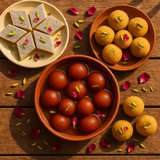 Gulab Jamun or Any Dessert